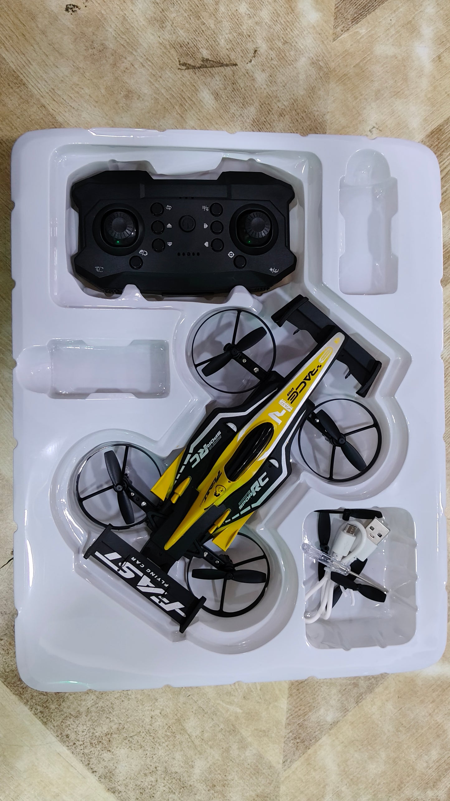 Voice control intelligence land and air drifting car