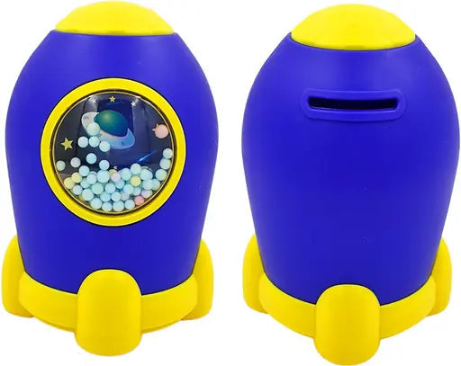 Rocket Piggy bank With Number Lock