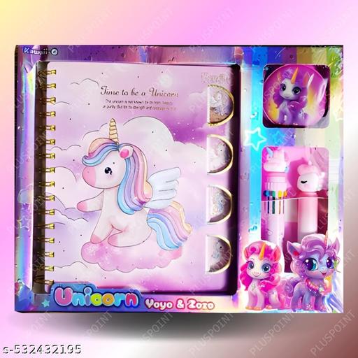 Unicorn & Space Premium Diary Set
