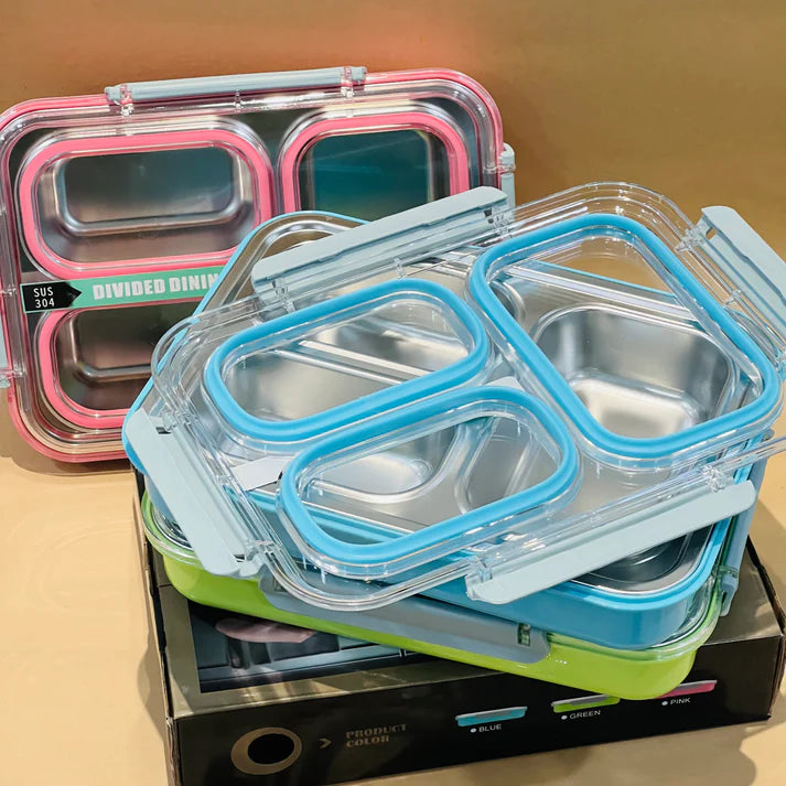 3 Grid Spill Proof Lunchbox