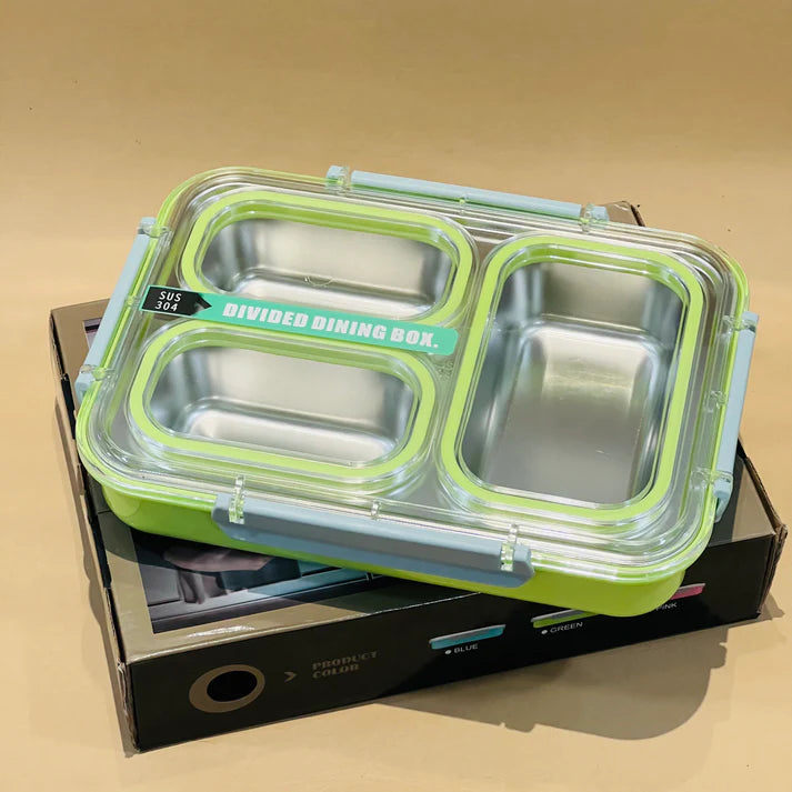 3 Grid Spill Proof Lunchbox