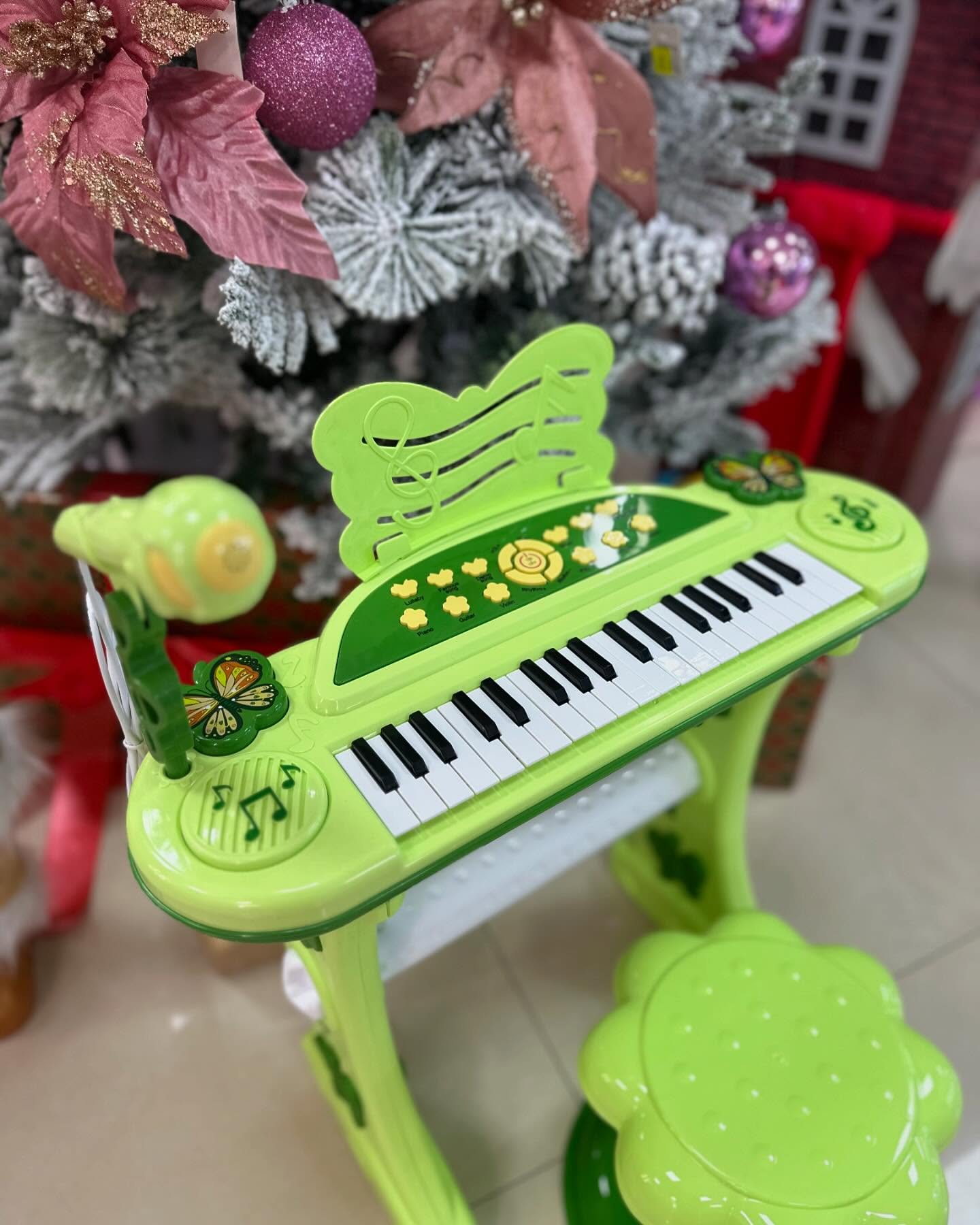 Musical Electric Organ (Piano with chair)