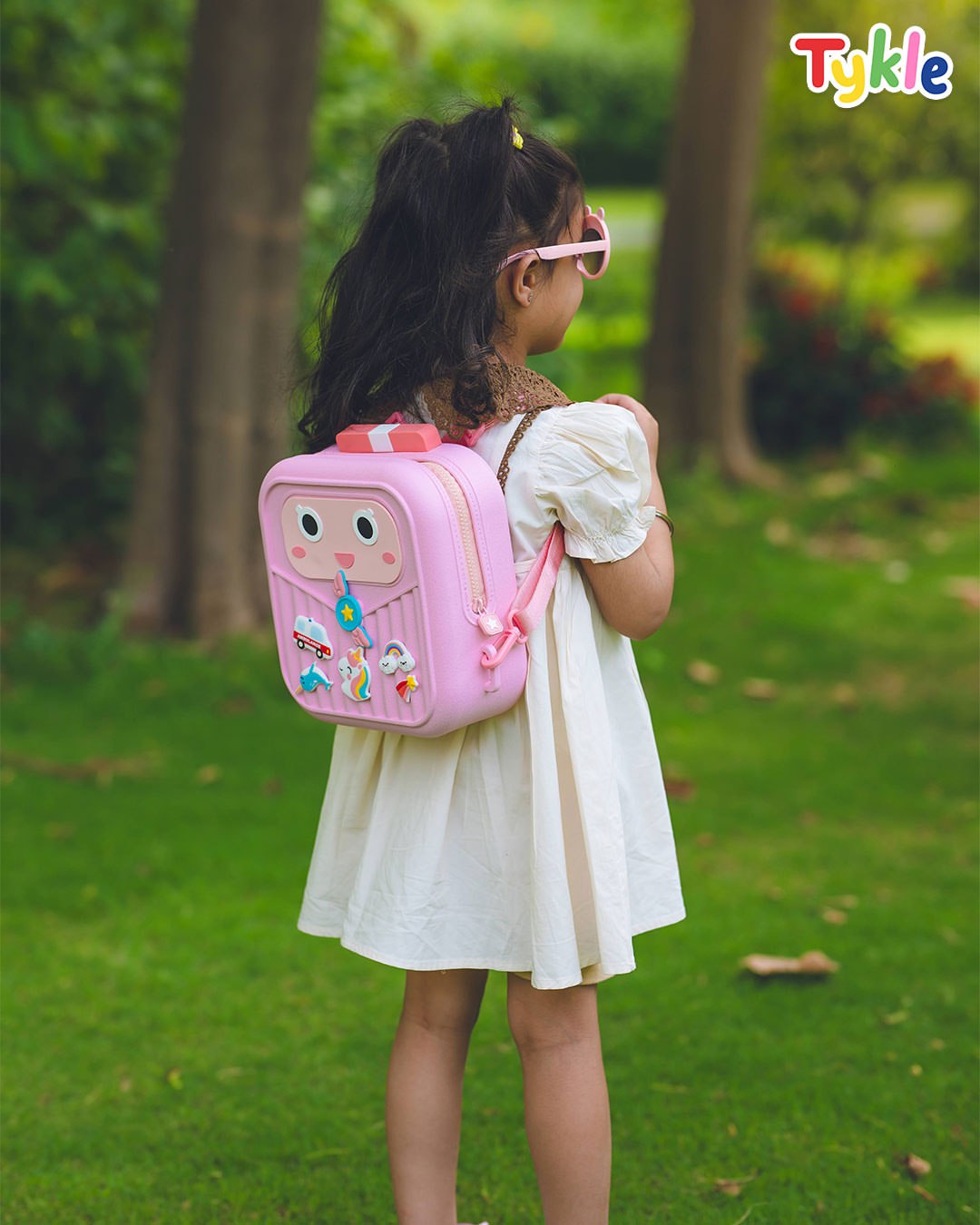 Tykle| Shiny Police Car Backpack