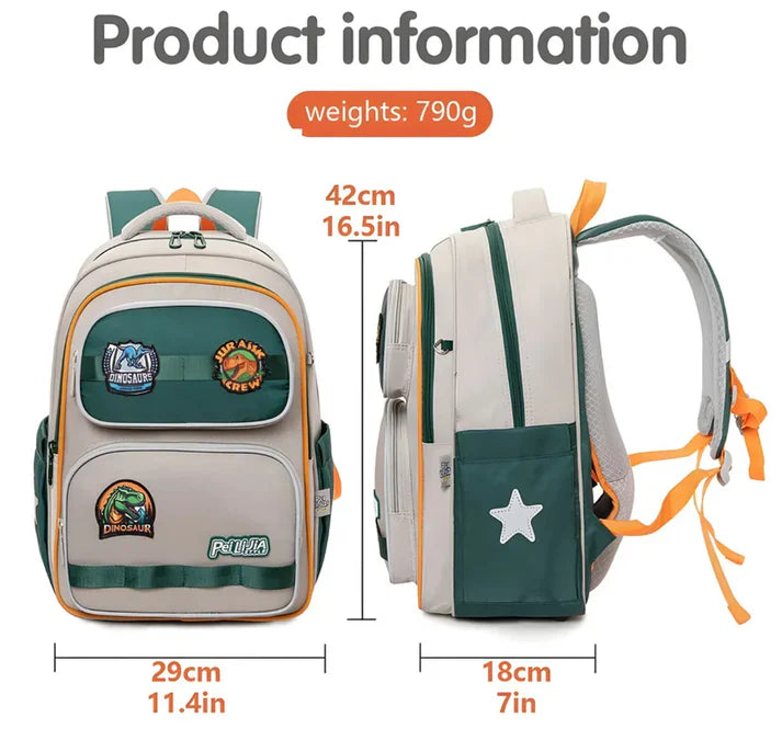 Dinosaur Theme School Bag