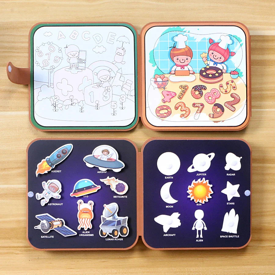 2 in 1 Magic Water Drawing Book
