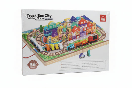Track Box City Building Blocks
