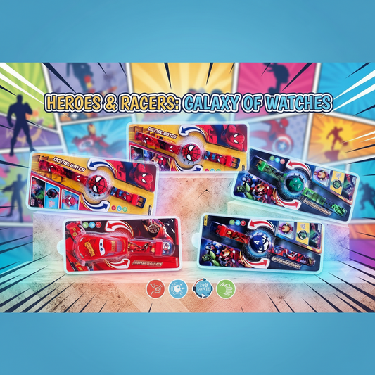 Kids Character Digital Watch