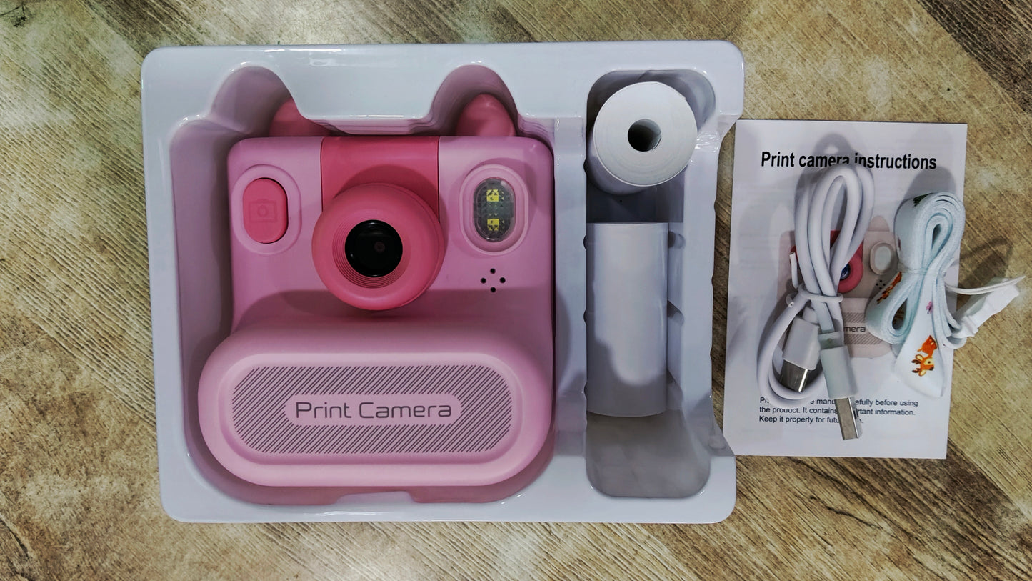 Print Camera HD Video, 32GB SD Card | Perfect Gift for Girls & Boys Ages 3–12