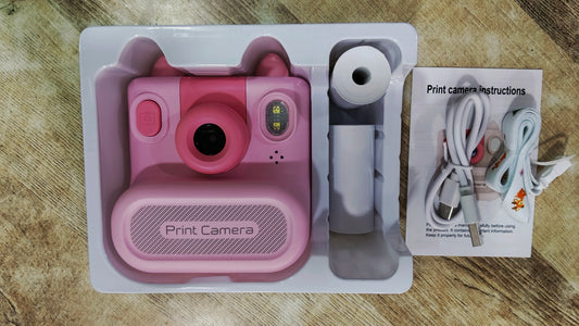 Print Camera HD Video, 32GB SD Card | Perfect Gift for Girls & Boys Ages 3–12