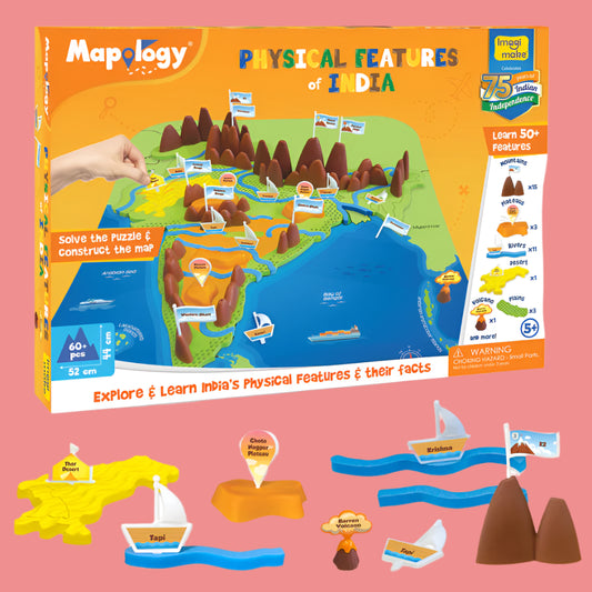 Imagimake Mapology Physical Features of India