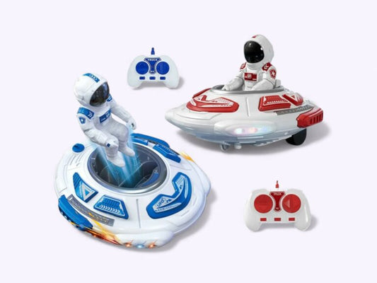 Astro Craft Dual Rover RC Set with Spray Effect.