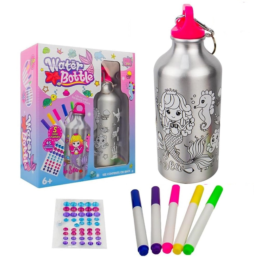DIY Doodle Water Bottle