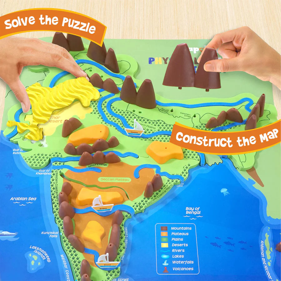 Imagimake Mapology Physical Features of India