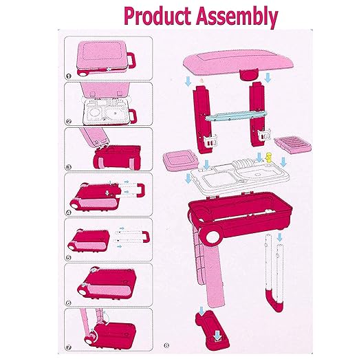 Trolley Style Chef Kitchen Set