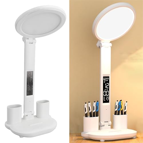 Led Desk Lamp with Digital Time