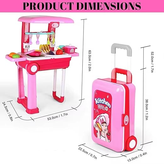 Trolley Style Chef Kitchen Set