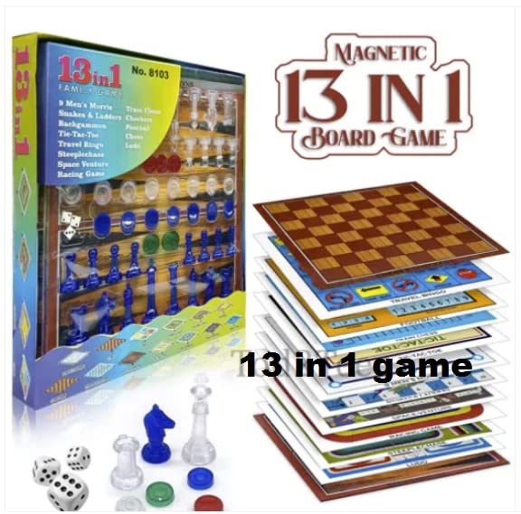 13 in 1 Family Board Game
