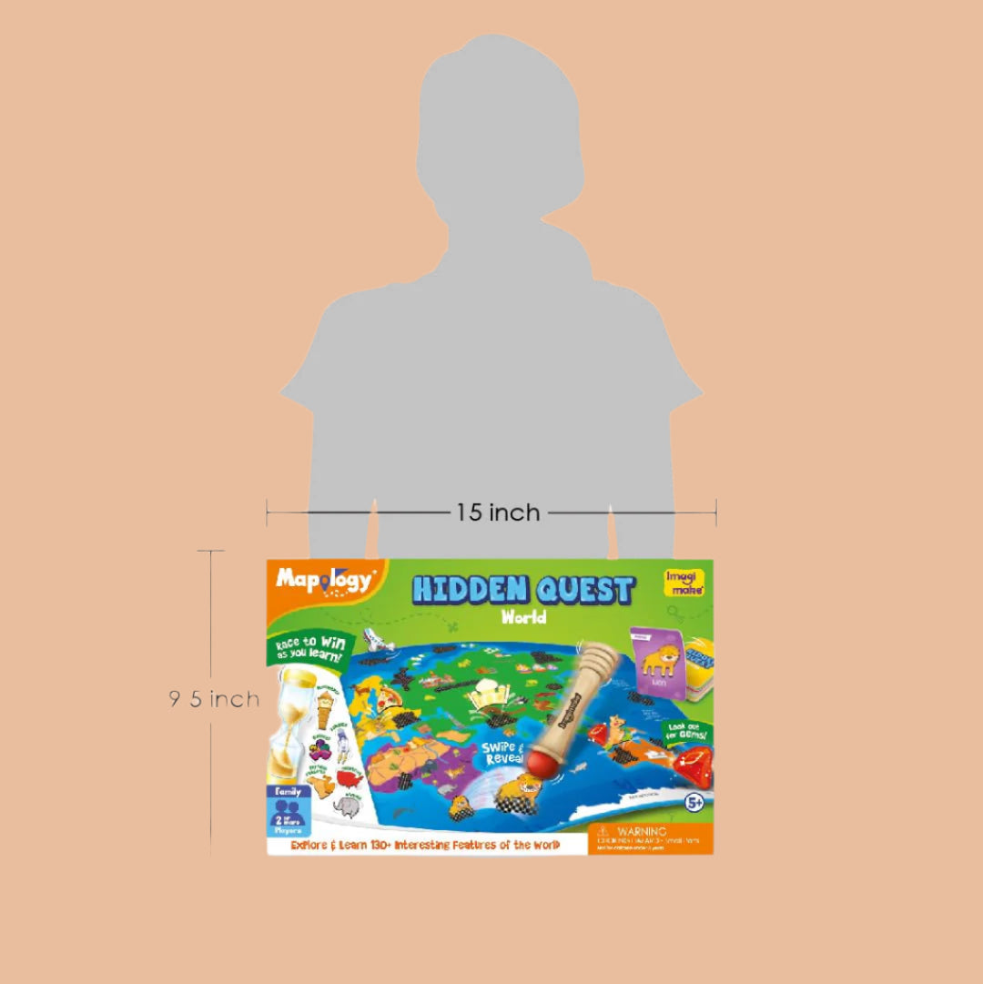 Imagimake Mapology Hidden Quest World