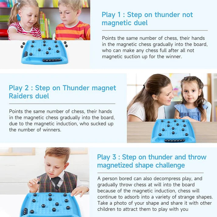 Magnetic Battle Chess Game