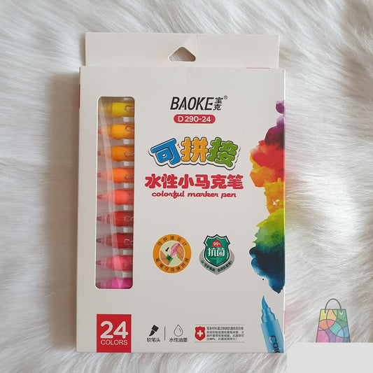 Baoke Colorful Marker Pen 24pcs
