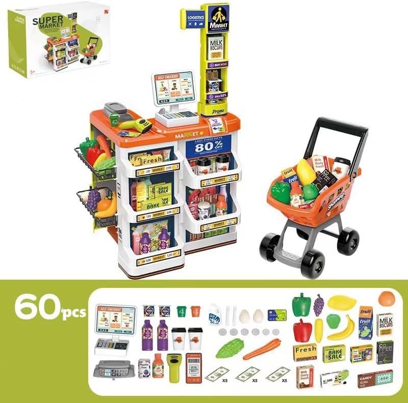 Supermarket & Cash Register Playset