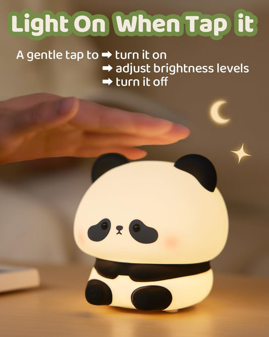 Cute Panda Pat Lamp
