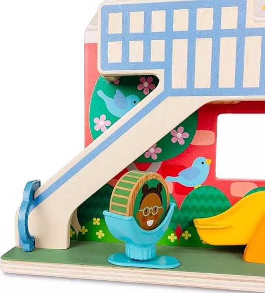Wooden School Yard Play Set