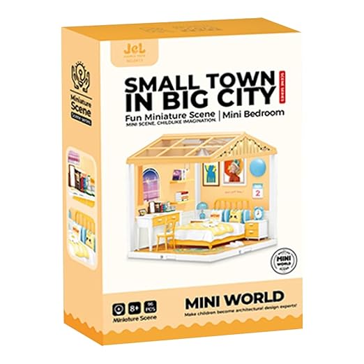 Small Town in Big City Series – Pretend Bedroom Toy for Boys & Girls
