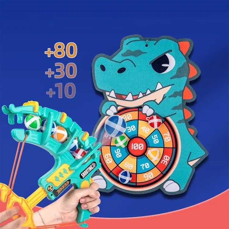 Dinosaur Sticky Ball Battle – Multiplayer Target Challenge for Boys & Girls