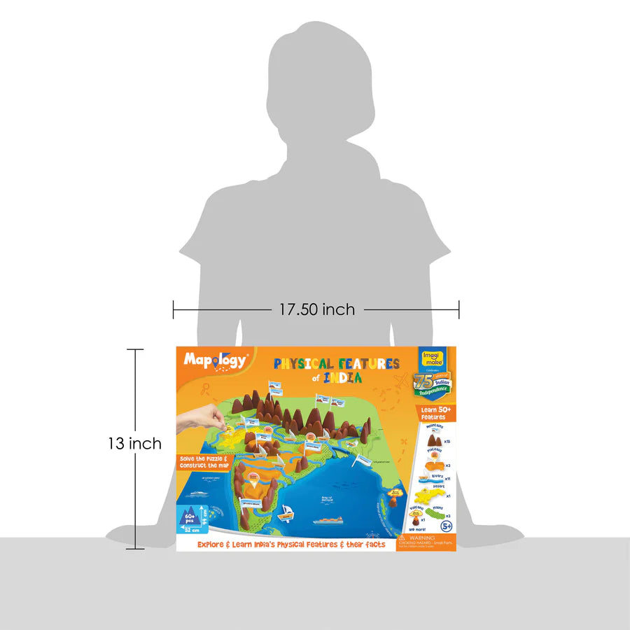 Imagimake Mapology Physical Features of India