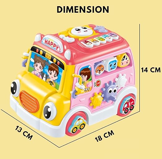 3 in 1 Activity Bus Toy