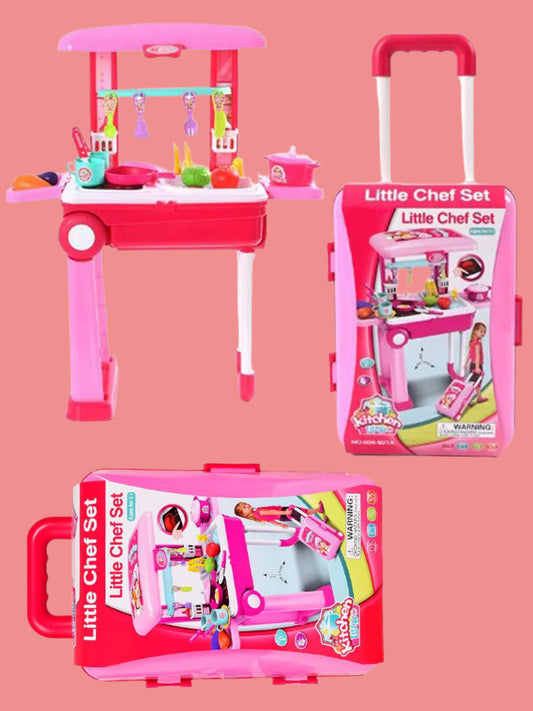 Trolley Style Chef Kitchen Set