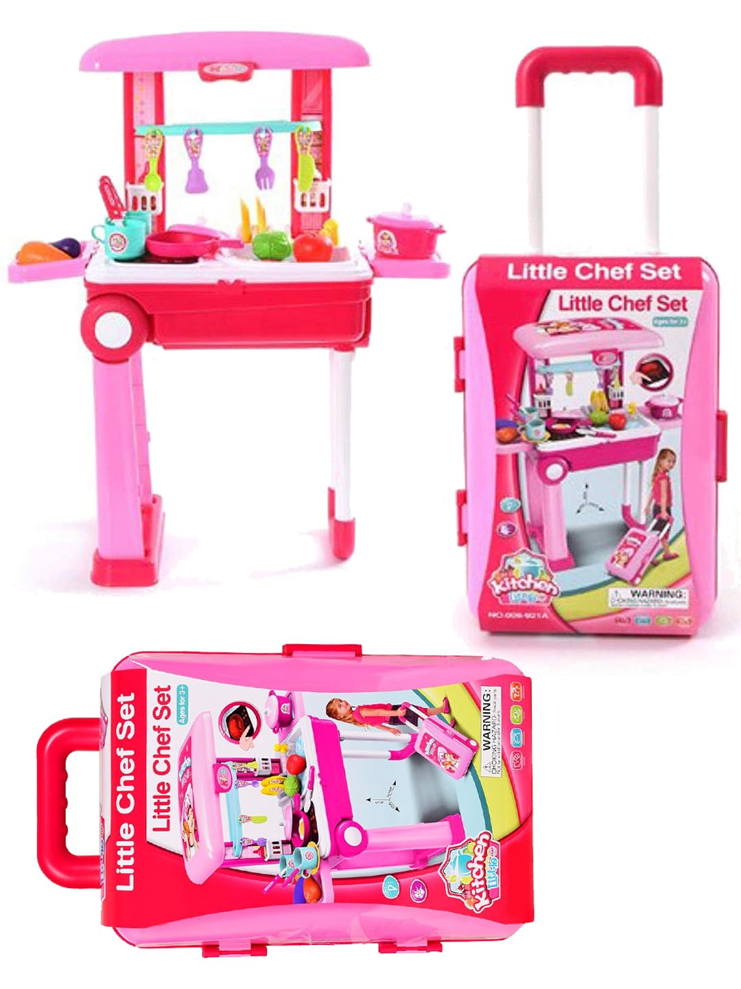 Trolley Style Chef Kitchen Set