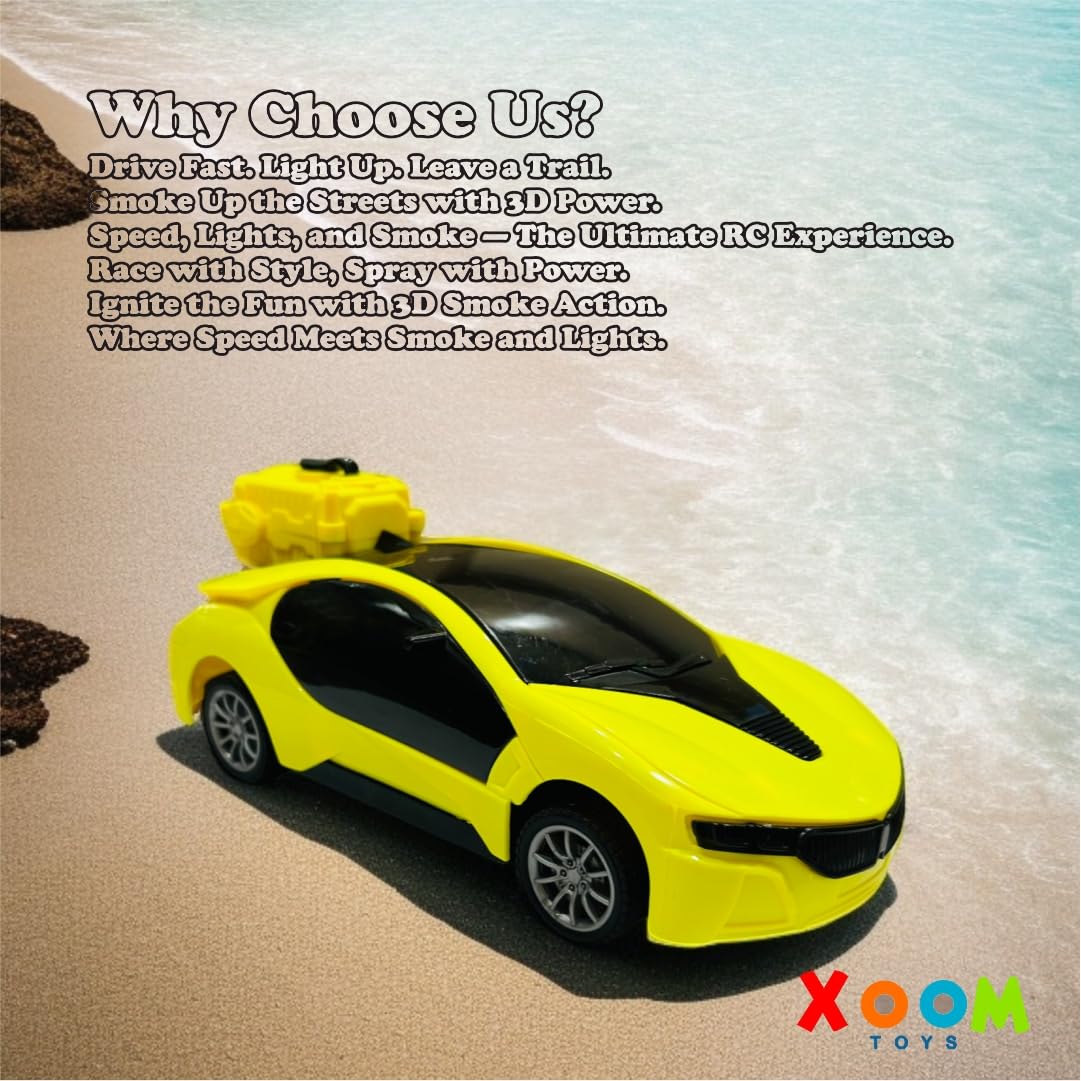 RC 3D Smoke Car