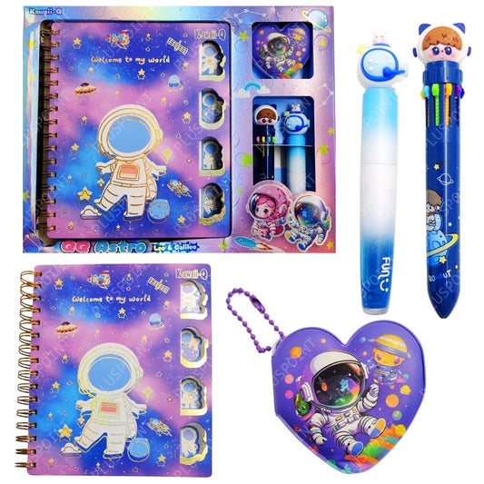 Unicorn & Space Premium Diary Set