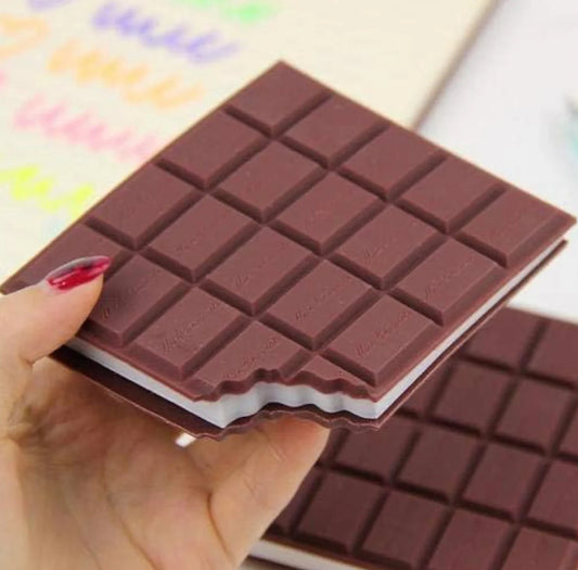 Chocolate Shaped Notebook