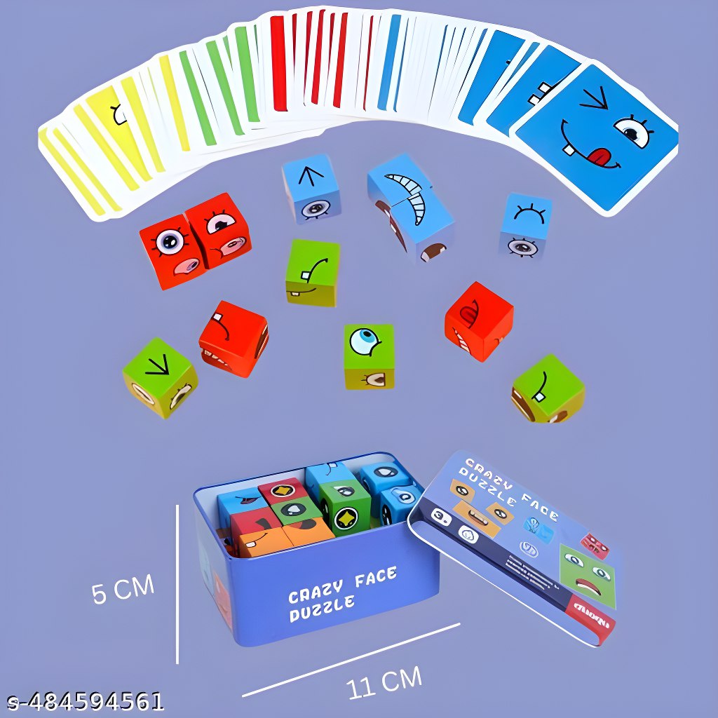 Crazy Face Puzzle Game