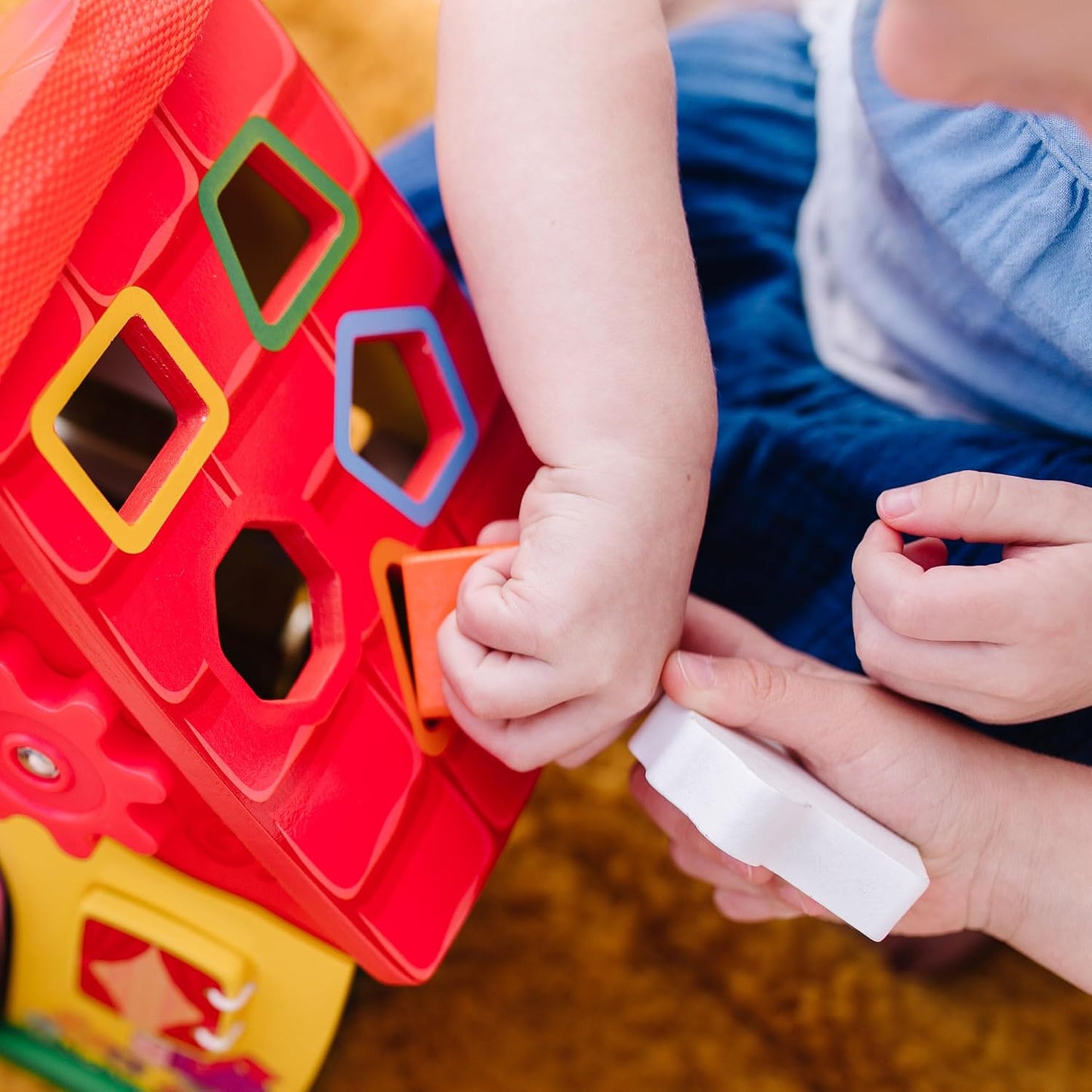 Wooden House Play Set