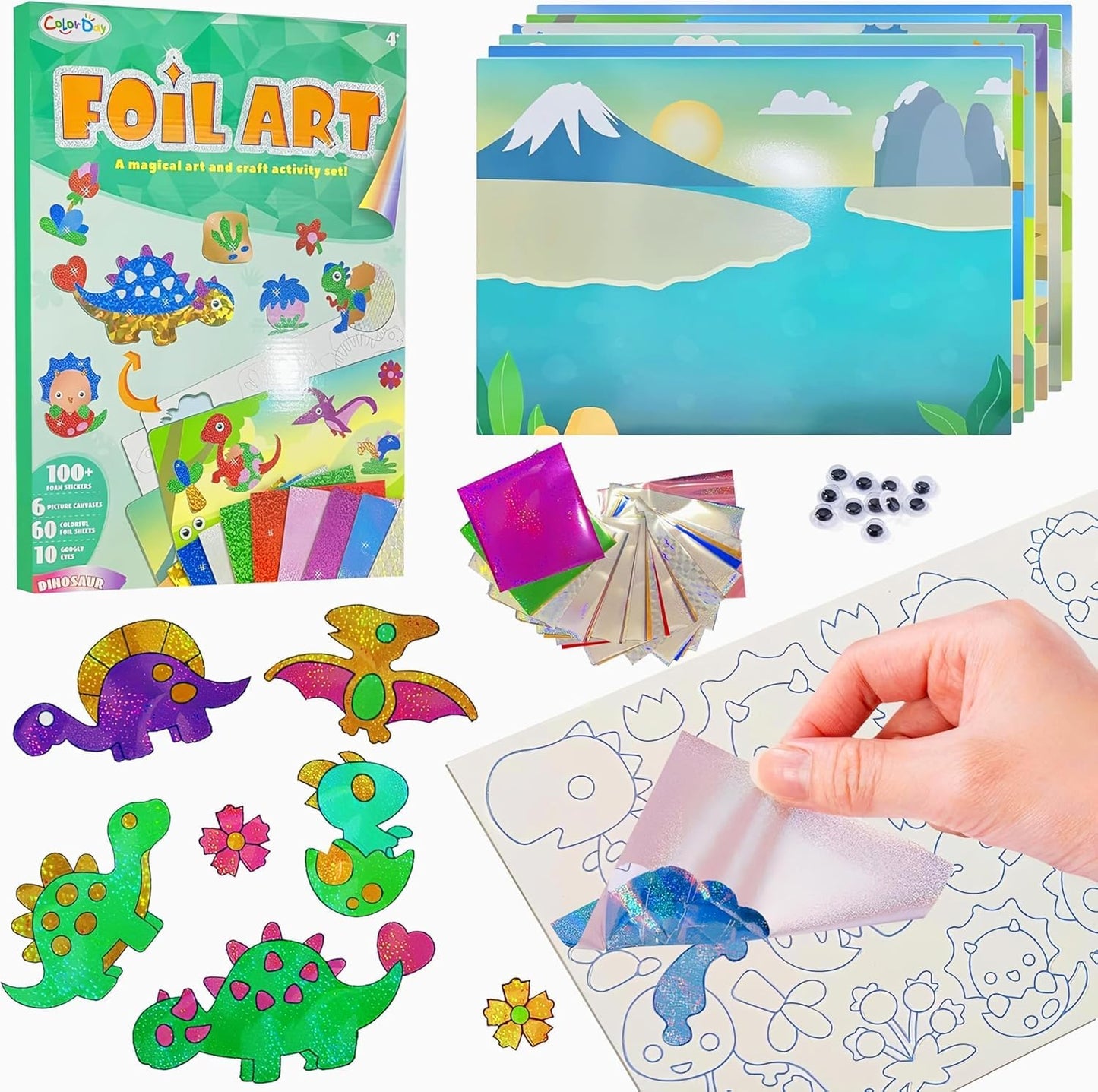 Foil Art Magical Art Craft Activity Set