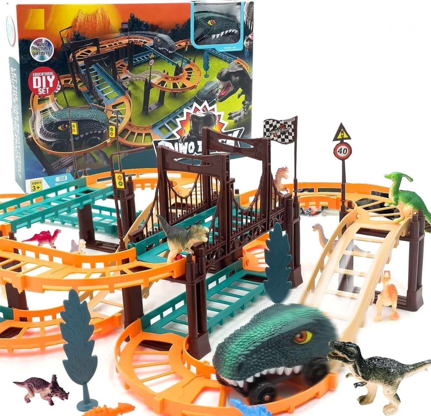 Dinosaur Track Set