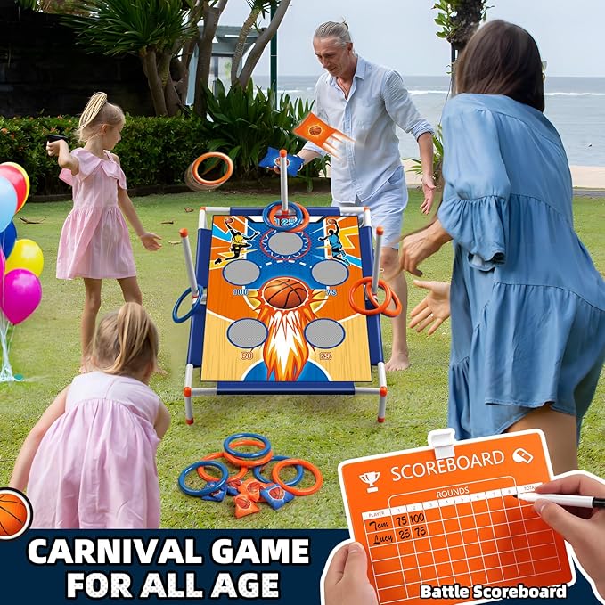 2 in 1 Ring Tossing Game