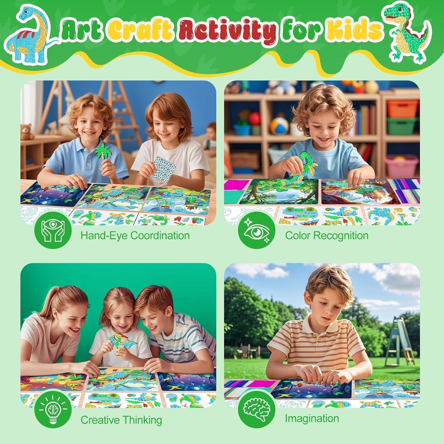 Foil Art Magical Art Craft Activity Set