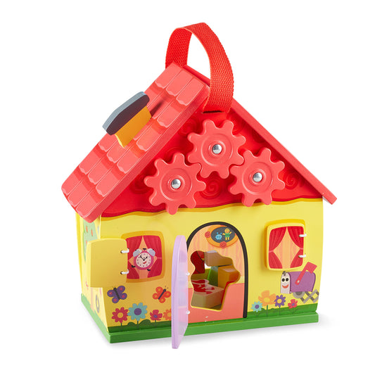 Wooden House Play Set