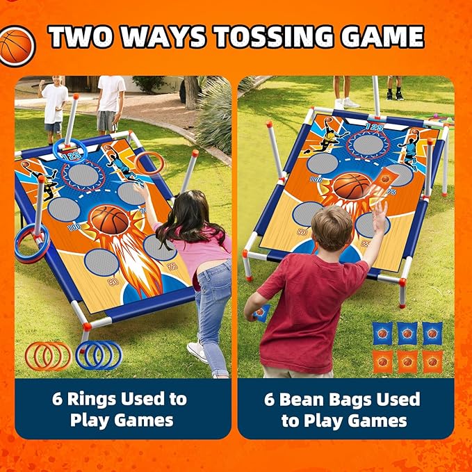 2 in 1 Ring Tossing Game