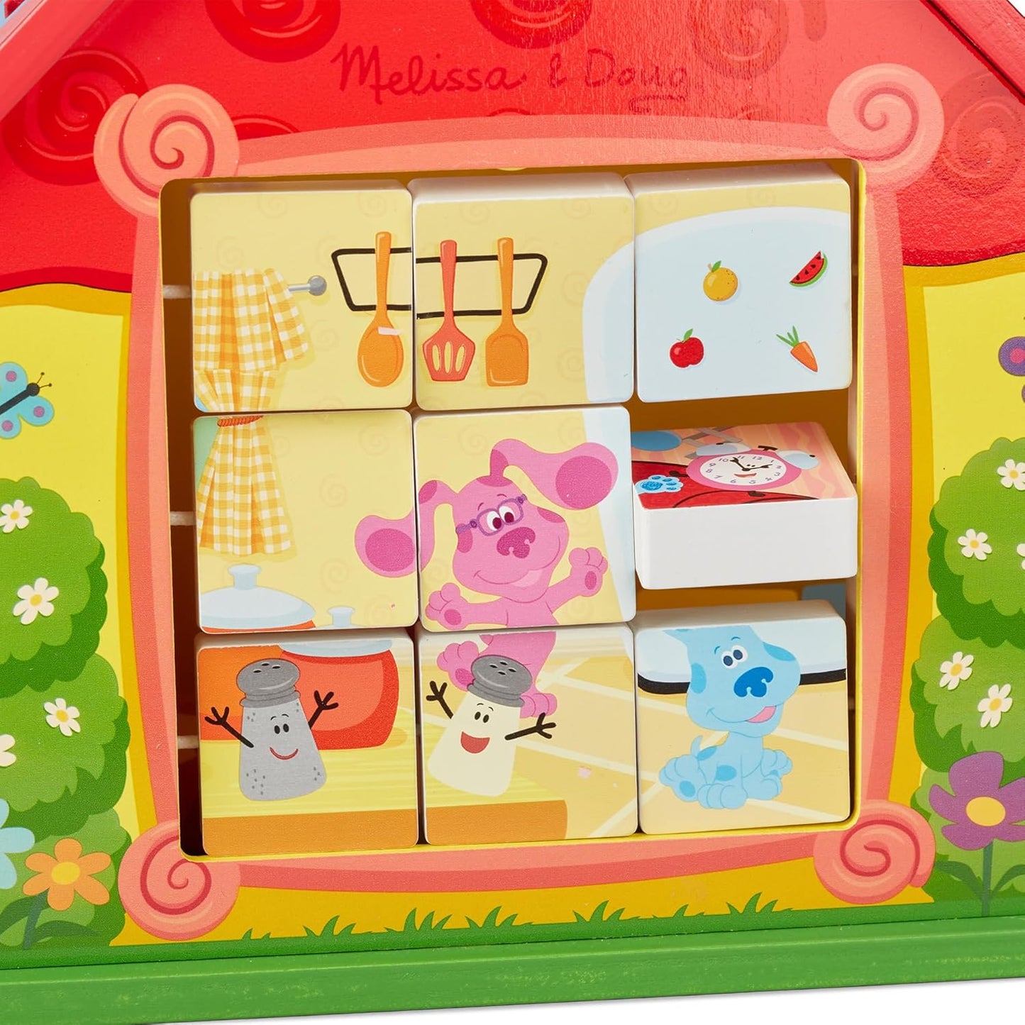Wooden House Play Set