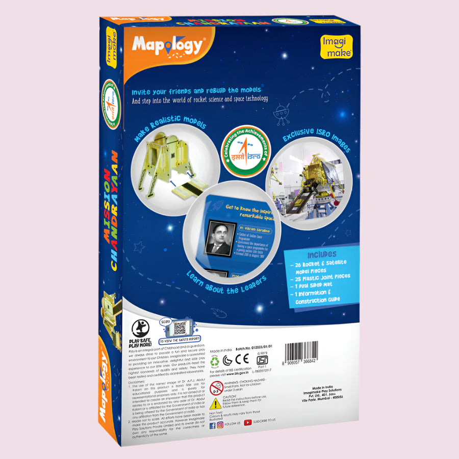 Imagimake Mapology Mission Chandrayaan