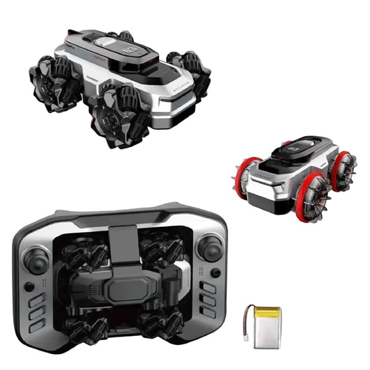 Mini Amphibious Car Remote Control Car for Kids, Portable Mini RC Car