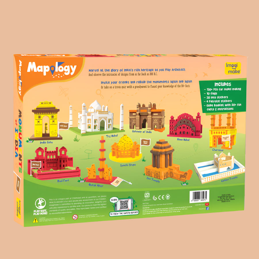 Imagimake Mapology Monuments of India