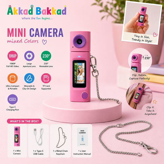 Mini Digital Camera (Mixed Colors Edition)