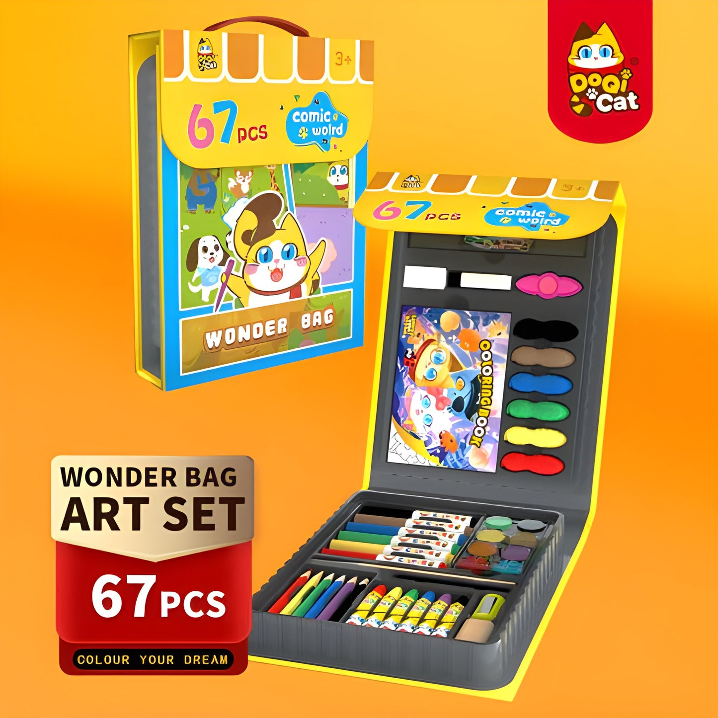 Art bag 67 pcs